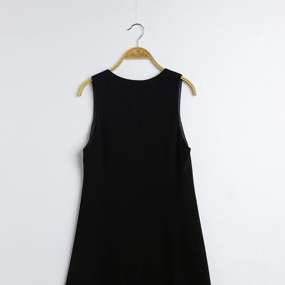 MISS PATINA Catherine Double Breasted Sleeveless MIDI DRESS Size US 8/UK 12 NWT - Picture 6 of 9
